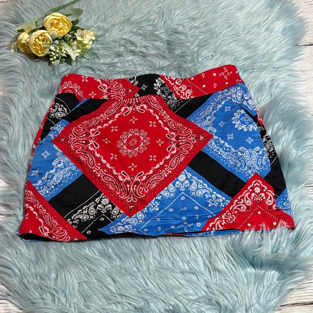 Loudmouth Fairway Bandana Classic Golf Skirt sz 0